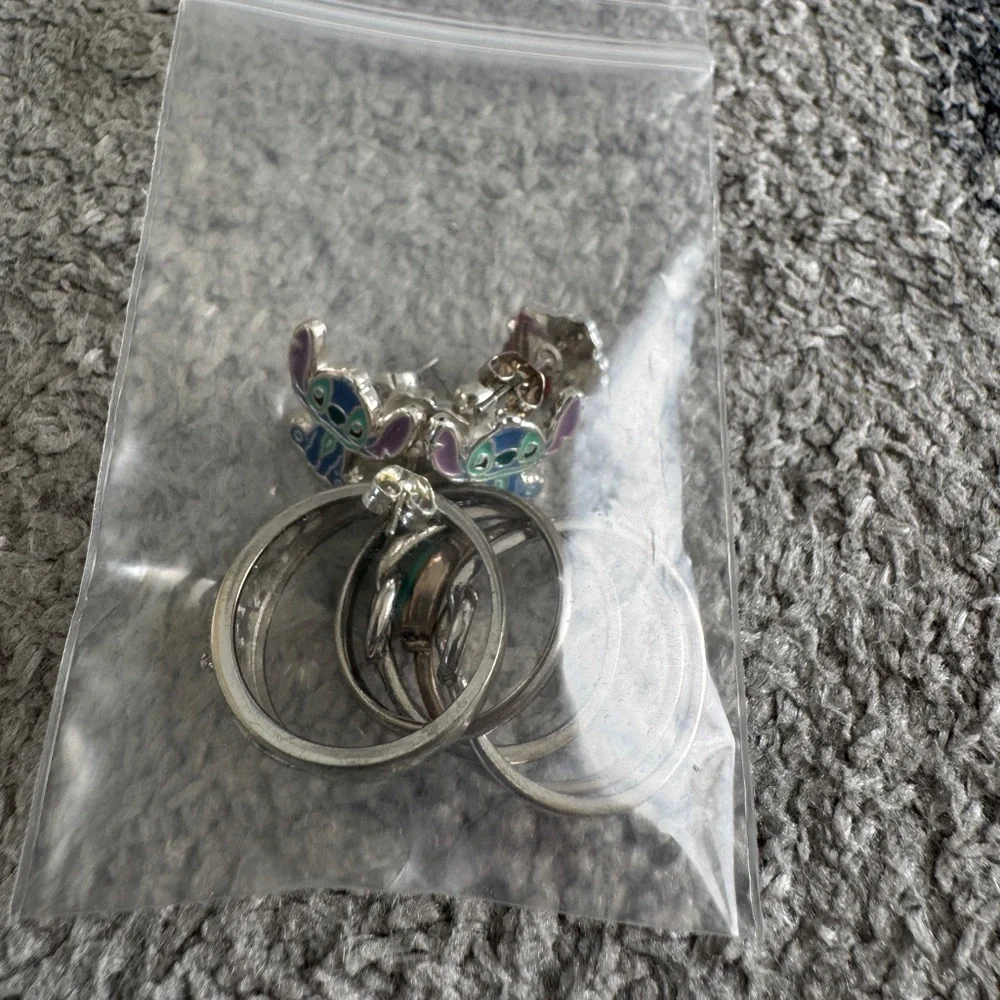 Random Earrings and Rings - Picture 2 of 3